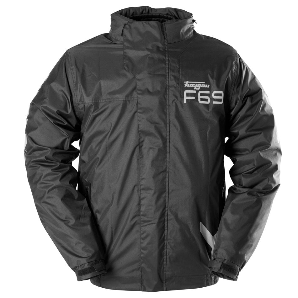 Blouson Moto Furygan TORNADO JACKET Noir - Jaune stab - LE PRATIQUE DU MOTARD