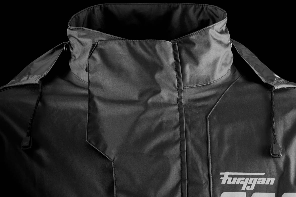 Blouson Moto Furygan TORNADO JACKET Noir - Jaune stab - LE PRATIQUE DU MOTARD
