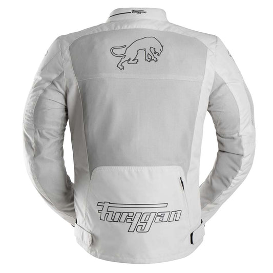 Blouson Moto Furygan AQUILON — Protection CE Niveau A Pearl - Gris - LE PRATIQUE DU MOTARD