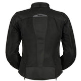 Blouson Moto Femme Été | Furygan™ Mistral Lady Evo 3 Noir - LE PRATIQUE DU MOTARD