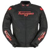 Blouson Moto Furygan ATOM VENTED EVO — Protection CE Niveau A Noir - Rouge - LE PRATIQUE DU MOTARD