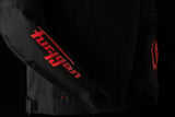 Blouson Moto Furygan ATOM VENTED EVO — Protection CE Niveau A Noir - Rouge - LE PRATIQUE DU MOTARD