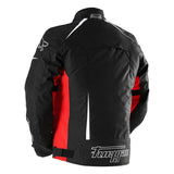 Blouson Moto Furygan YORI — Protection CE Niveau AA Noir - Rouge - Blanc - LE PRATIQUE DU MOTARD