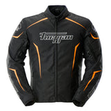 Blouson Moto Furygan YORI — Protection CE Niveau AA Noir - Blanc - Orange stab - LE PRATIQUE DU MOTARD