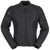 Blouson Moto Furygan ODESSA — Protection CE Niveau AA Noir - Noir - LE PRATIQUE DU MOTARD