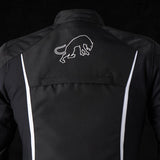 Blouson Moto Furygan ODESSA — Protection CE Niveau AA Noir - Blanc - LE PRATIQUE DU MOTARD