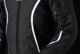 Blouson Moto Furygan ODESSA — Protection CE Niveau AA Noir - Blanc - LE PRATIQUE DU MOTARD