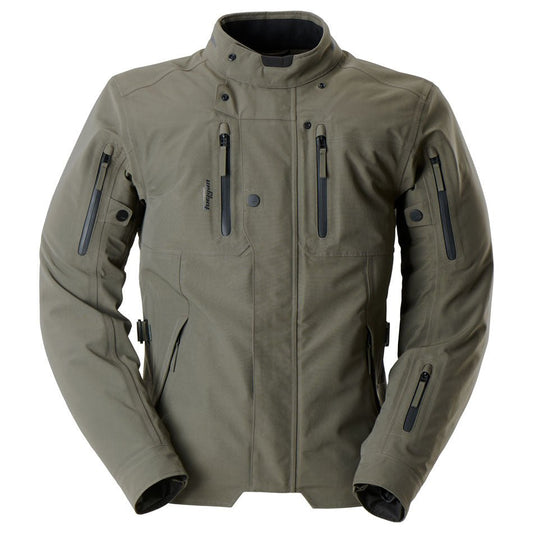 Blouson Moto Furygan HARRIS TROOPER — Protection CE Niveau A Kaki - LE PRATIQUE DU MOTARD