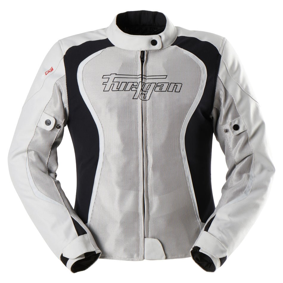 Blouson Moto Furygan ODESSA VENTED 3IN1 — Protection CE Niveau A Pearl - Noir - LE PRATIQUE DU MOTARD