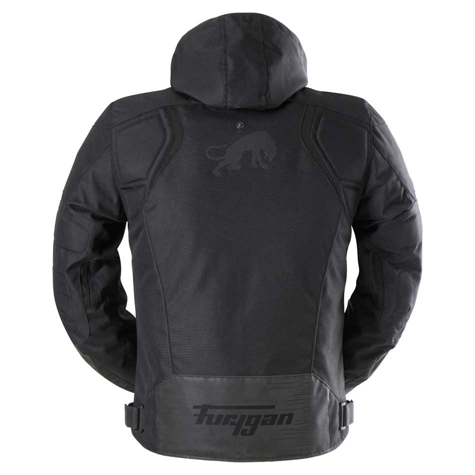 Blouson Moto Furygan SHARD HV — Protection CE Niveau AA Noir - Gris Reflect - LE PRATIQUE DU MOTARD