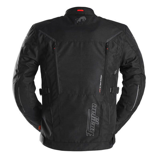 Blouson Moto Furygan BROOKS — Protection CE Niveau AA Noir - LE PRATIQUE DU MOTARD
