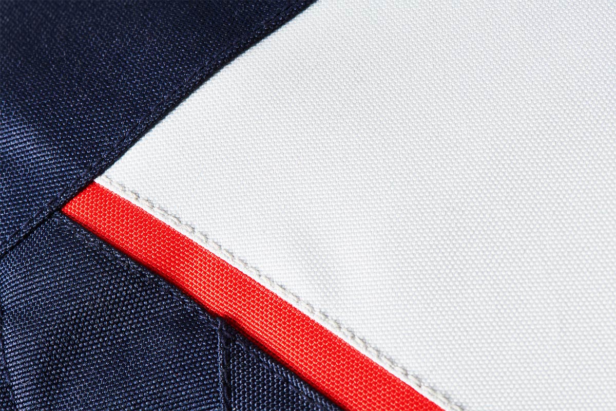 Blouson Moto Furygan BROOKS — Protection CE Niveau AA Pearl - Bleu - LE PRATIQUE DU MOTARD
