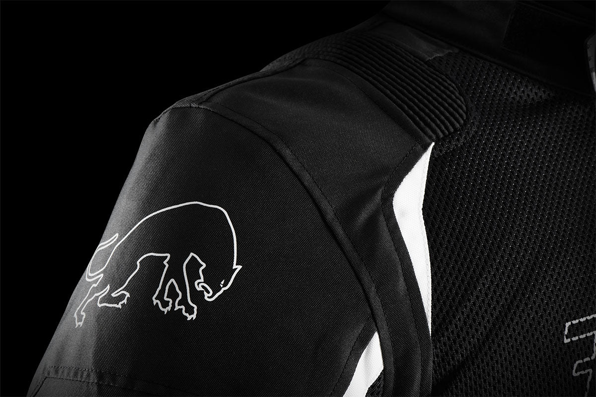 Blouson Moto Furygan ULTRASPARK 3IN1 VENTED+ — Protection CE Niveau A Noir - Blanc - LE PRATIQUE DU MOTARD