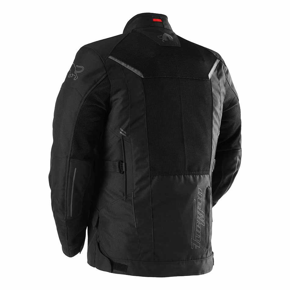 Blouson Moto Furygan BROOKS VENTED+ — Protection CE Niveau A Noir - LE PRATIQUE DU MOTARD