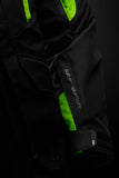 Blouson Moto Adventure Haute Visibilité Homologué AA — Noir-Jaune stab, vue detail 4