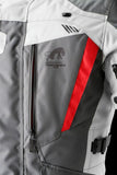Blouson Moto Furygan APALACHES EVO — Protection CE Niveau AA Gris - Pearl - Rouge - LE PRATIQUE DU MOTARD