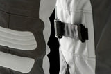 Blouson Moto Furygan APALACHES EVO — Protection CE Niveau AA Gris - Pearl - Rouge - LE PRATIQUE DU MOTARD