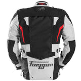 Blouson Moto Furygan MONTROC KEVLAR® PRIMALOFT® 3IN1+ — Protection CE Niveau AA Noir - Pearl - Rouge - LE PRATIQUE DU MOTARD