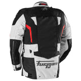 Blouson Moto Furygan MONTROC KEVLAR® PRIMALOFT® 3IN1+ — Protection CE Niveau AA Noir - Pearl - Rouge - LE PRATIQUE DU MOTARD