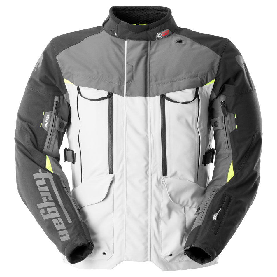 Blouson Moto Furygan CHALLENGER 3C PRIMALOFT® — Protection CE Niveau AA Noir - Pearl - Anthra - Stab - LE PRATIQUE DU MOTARD