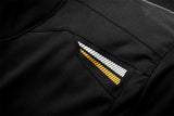 Blouson Moto Furygan AGATA — Protection CE Niveau AA Noir - Blanc - Or - LE PRATIQUE DU MOTARD