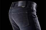 Pantalon Moto Furygan D12 X KEVLAR® STRAIGHT — Protection CE Niveau AA Noir - LE PRATIQUE DU MOTARD