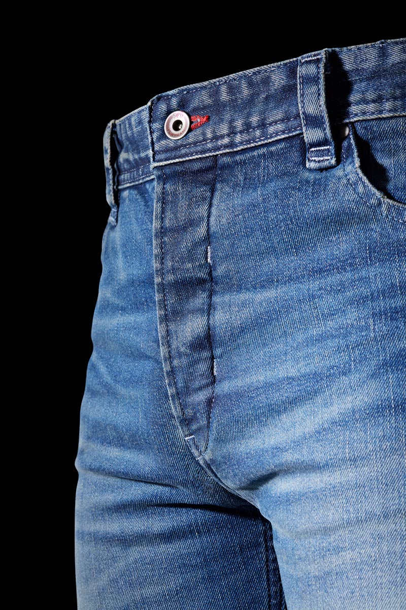 Pantalon Moto Furygan D12 X KEVLAR® STRAIGHT — Protection CE Niveau AA New dirty - LE PRATIQUE DU MOTARD