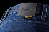 Pantalon Moto Furygan K12 X KEVLAR® STRAIGHT — Protection CE Niveau AAA Medium blue - LE PRATIQUE DU MOTARD