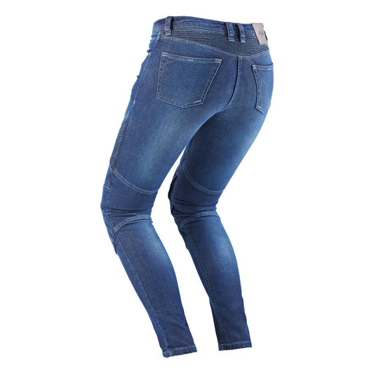 Pantalon Moto Furygan PURDEY EVO SLIM — Protection CE Niveau A Medium blue - LE PRATIQUE DU MOTARD