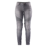 Pantalon Moto Femme Furygan PURDEY EVO SLIM Gris — CE A | Été - LE PRATIQUE DU MOTARD