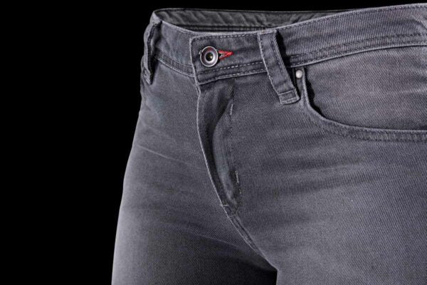 Pantalon Moto Femme Furygan PURDEY EVO SLIM Gris — CE A | Été - LE PRATIQUE DU MOTARD