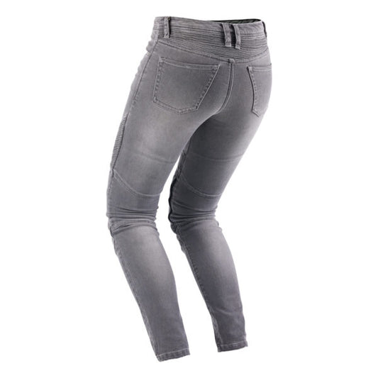 Pantalon Moto Femme Furygan PURDEY EVO SLIM Gris — CE A | Été - LE PRATIQUE DU MOTARD