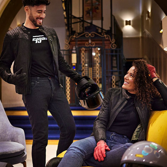 Pantalon Moto Furygan TYRON X KEVLAR® SLIM — Protection CE Niveau AA Dark blue - LE PRATIQUE DU MOTARD