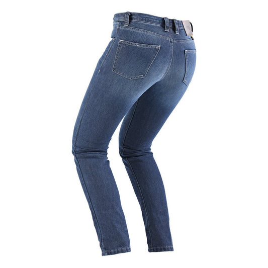 Pantalon Moto Furygan KATE X KEVLAR® STRAIGHT — Protection CE Niveau AAA Medium blue - LE PRATIQUE DU MOTARD