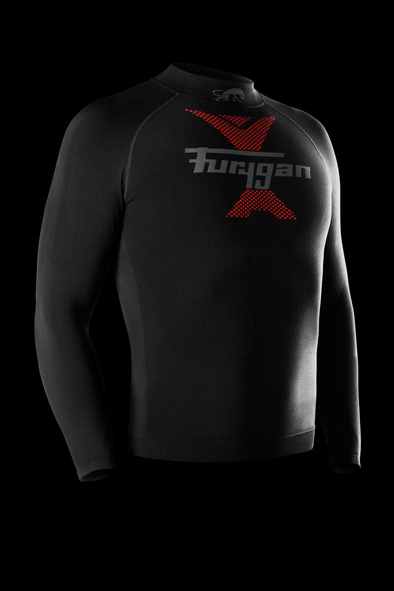 Vêtements Lifestyle Furygan ACTIVE LONG SLEEVES THERMO 37.5® Noir - LE PRATIQUE DU MOTARD