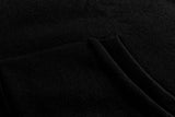 CORPO ZIP HOODIE - Noir-Blanc