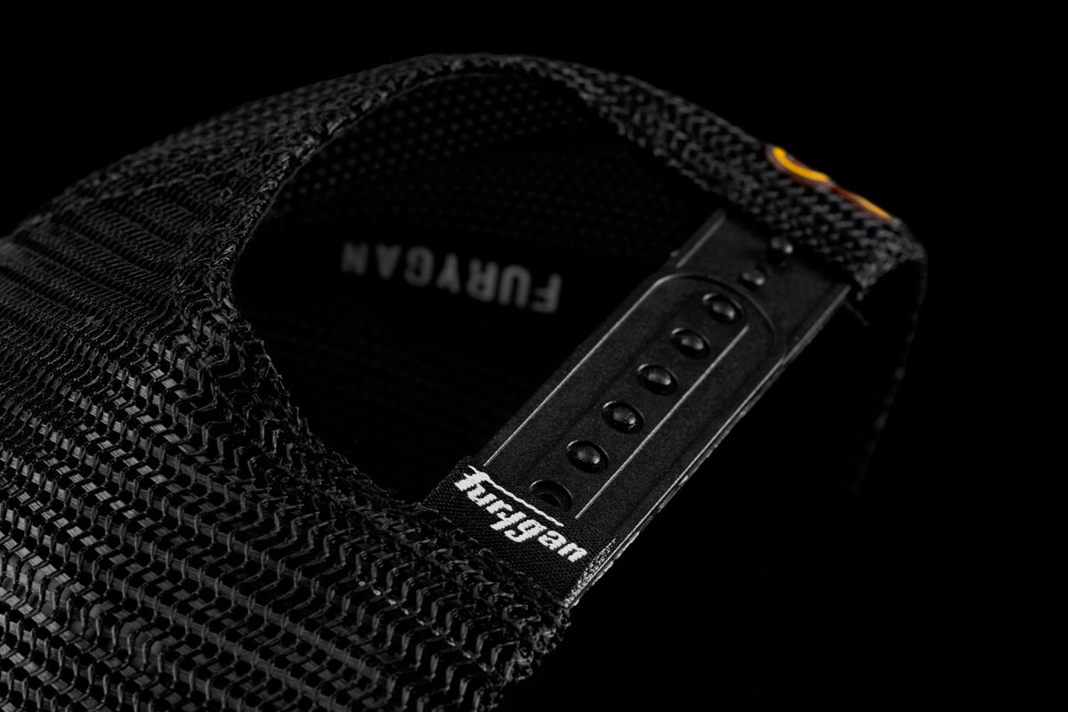 TRUCKER LOGO - Noir-Jaune Fury