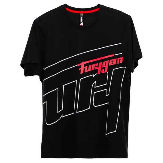 T-SHIRT RAGE - Noir-Blanc-Rouge