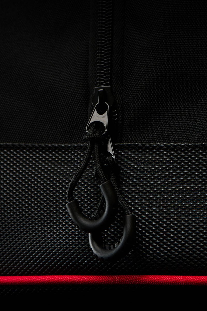 Sac à Bottes Moto Ventilé — Noir-Blanc-Rouge, vue detail 4