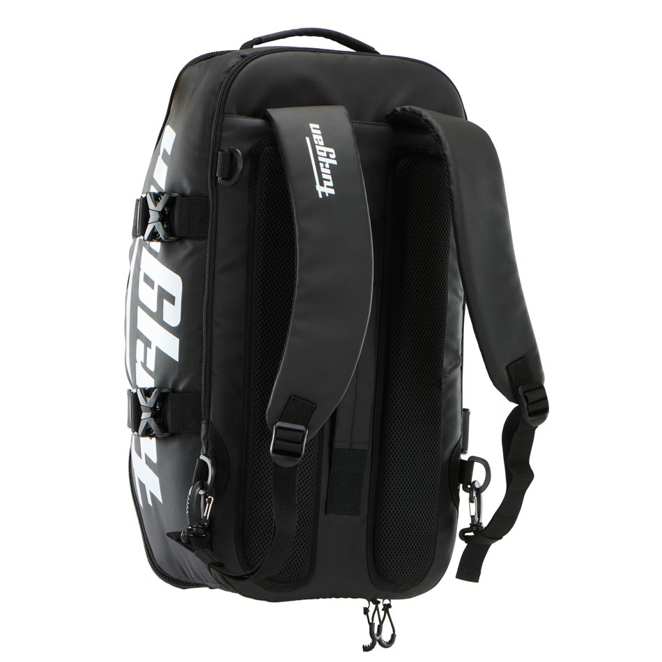 Sac à Dos Moto 32 L Housse de Pluie — Noir-Blanc-Rouge, vue vue 4