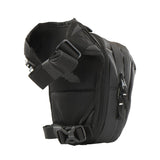 Sacoche de Cuisse Moto XL Réfléchissante — Noir, vue vue 4