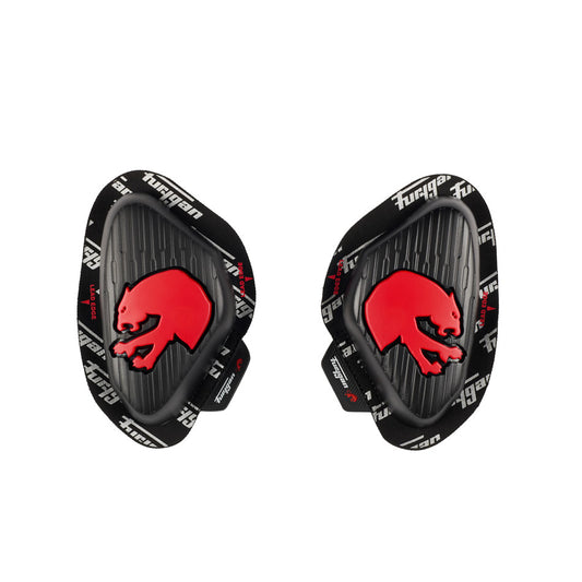 SLIDERS GENOUX - Noir-Rouge