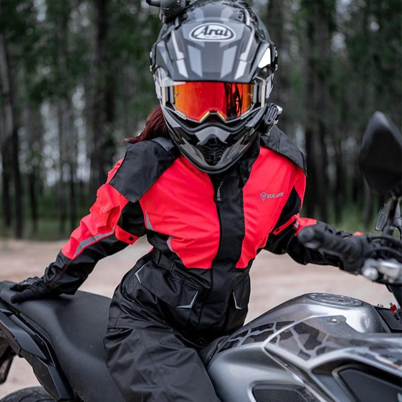 Ensemble veste et pantalon de pluie moto réfléchissants - LE PRATIQUE DU MOTARD