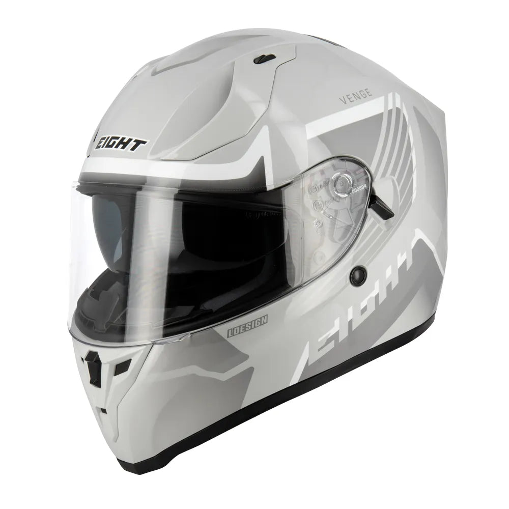 Integralhelm für Motorrad/Roller, Grau | S441+ PINLOCK