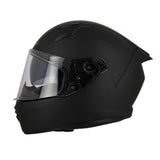 Casque intégral S443 Aero noir mat — vue de profil