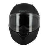 Casque intégral S443 Aero noir mat — vue de face