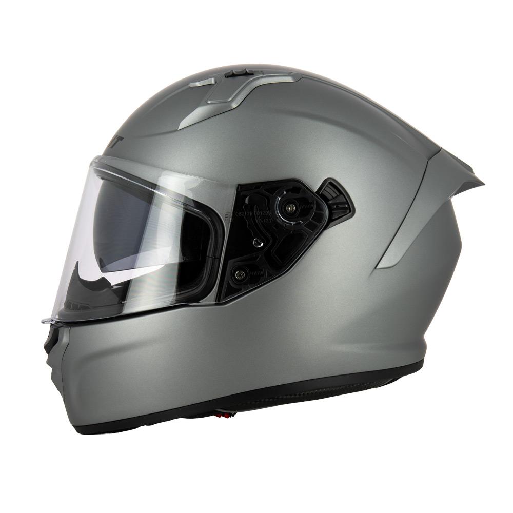 Casque intégral S443 Aero gris mat — vue de profil