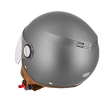 Casque Jet Gasoline S100 Octane — Titane Mat