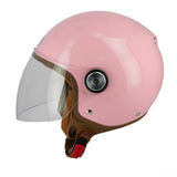 Casque Jet Gasoline S100 Octane — Rose Brillant