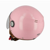 Casque Jet Gasoline S100 Octane — Rose Brillant